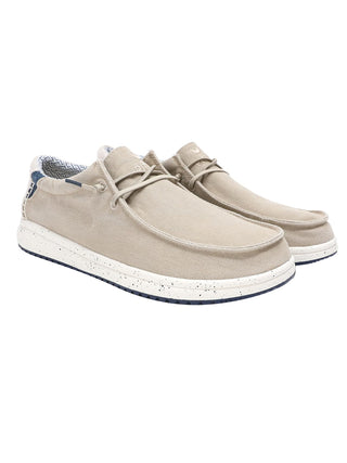 Pitas Scarpa Uomo Mod. NIAS CANVAS BEIGE Beige