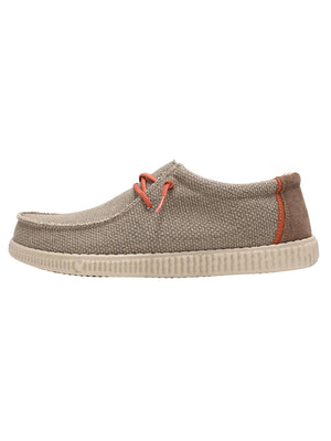Pitas Scarpa Uomo Mod. WP150STEVE CANVAS Taupe