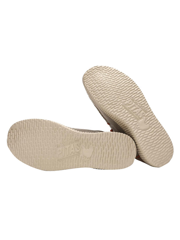 Pitas Scarpa Uomo Mod. WP150STEVE CANVAS Taupe