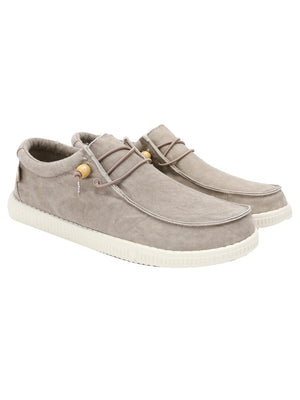 Pitas Scarpa Uomo Mod. WP150WALLABY W-CANVAS Beige