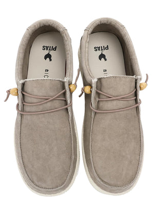 Pitas Scarpa Uomo Mod. WP150WALLABY W-CANVAS Beige