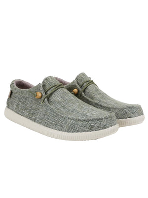 Pitas Scarpa Uomo Mod. WP150WALLABY W-CANVAS Kaki