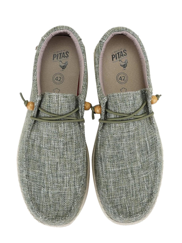 Pitas Scarpa Uomo Mod. WP150WALLABY W-CANVAS Kaki