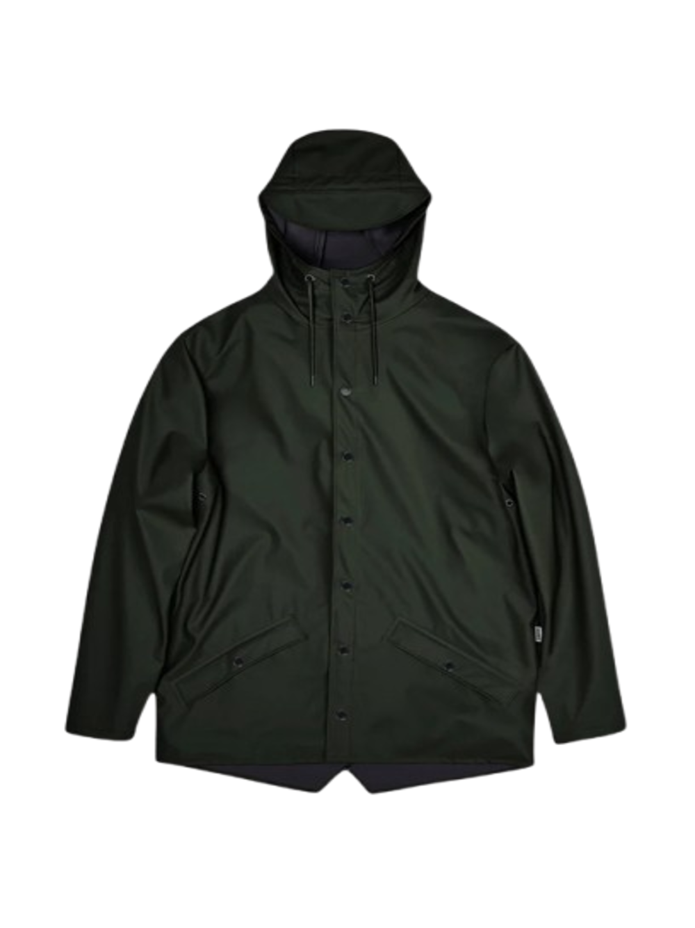 Rains Impermeabile Unisex Mod. 12010 JACKET W3 03 Green
