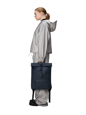 Rains Zaino UNISEX Mod. 13320 ROLLTOP 47 Blu