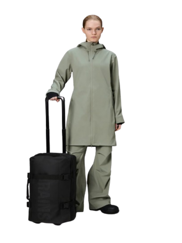 Rains Trolley UNISEX Mod. 13460 TEXEL CABIN 01 Nero
