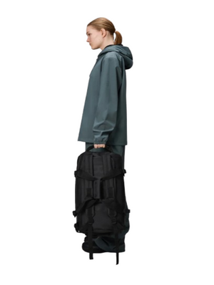 Rains Borsa UNISEX Mod. 13480 TEXEL DUFFEL 01 Nero