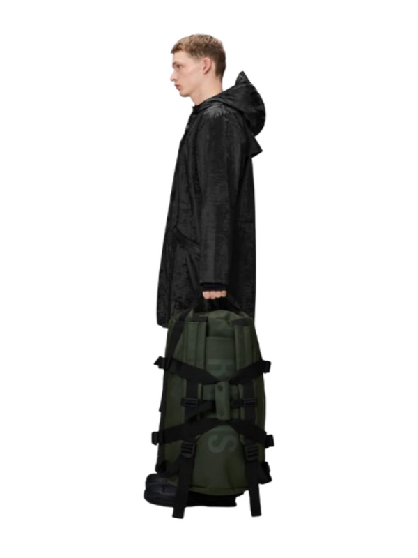 Rains Borsa UNISEX Mod. 13480 TEXEL DUFFEL 03 GREEN