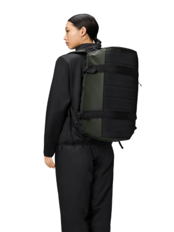 Rains Borsa UNISEX Mod. 13480 TEXEL DUFFEL 03 GREEN