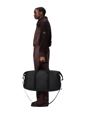 Rains Borsa UNISEX Mod. 14200 HILO WEEKEND 01 Nero