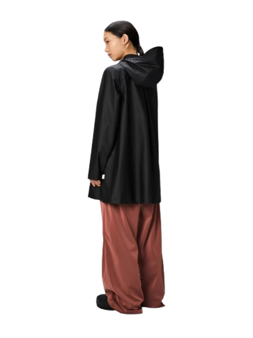 Rains Impermeabile Donna Mod. 18050 A-LINE W JA W3 01 Nero