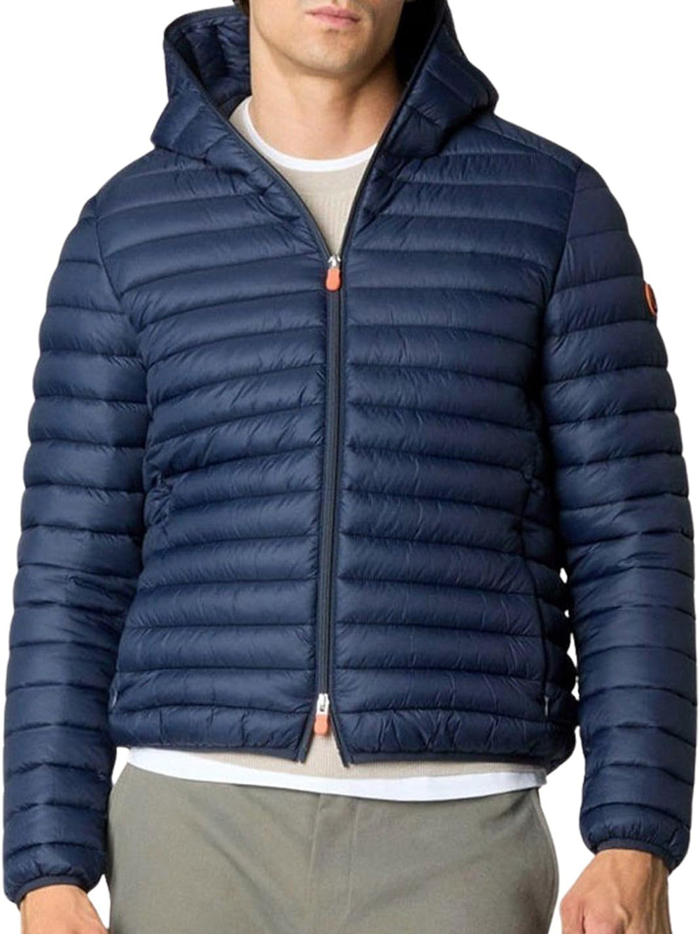 Save The Duck Giubbotto corto Uomo Mod. D30650M DONALD-GIGA 90000 Blu