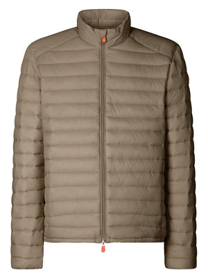 Save The Duck Giubbotto corto Uomo Mod. D32430M ALEXSANDER-GIGA 40021 Fango