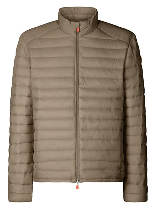 Save The Duck Giubbotto corto Uomo Mod. D32430M ALEXSANDER-GIGA 40021 Fango
