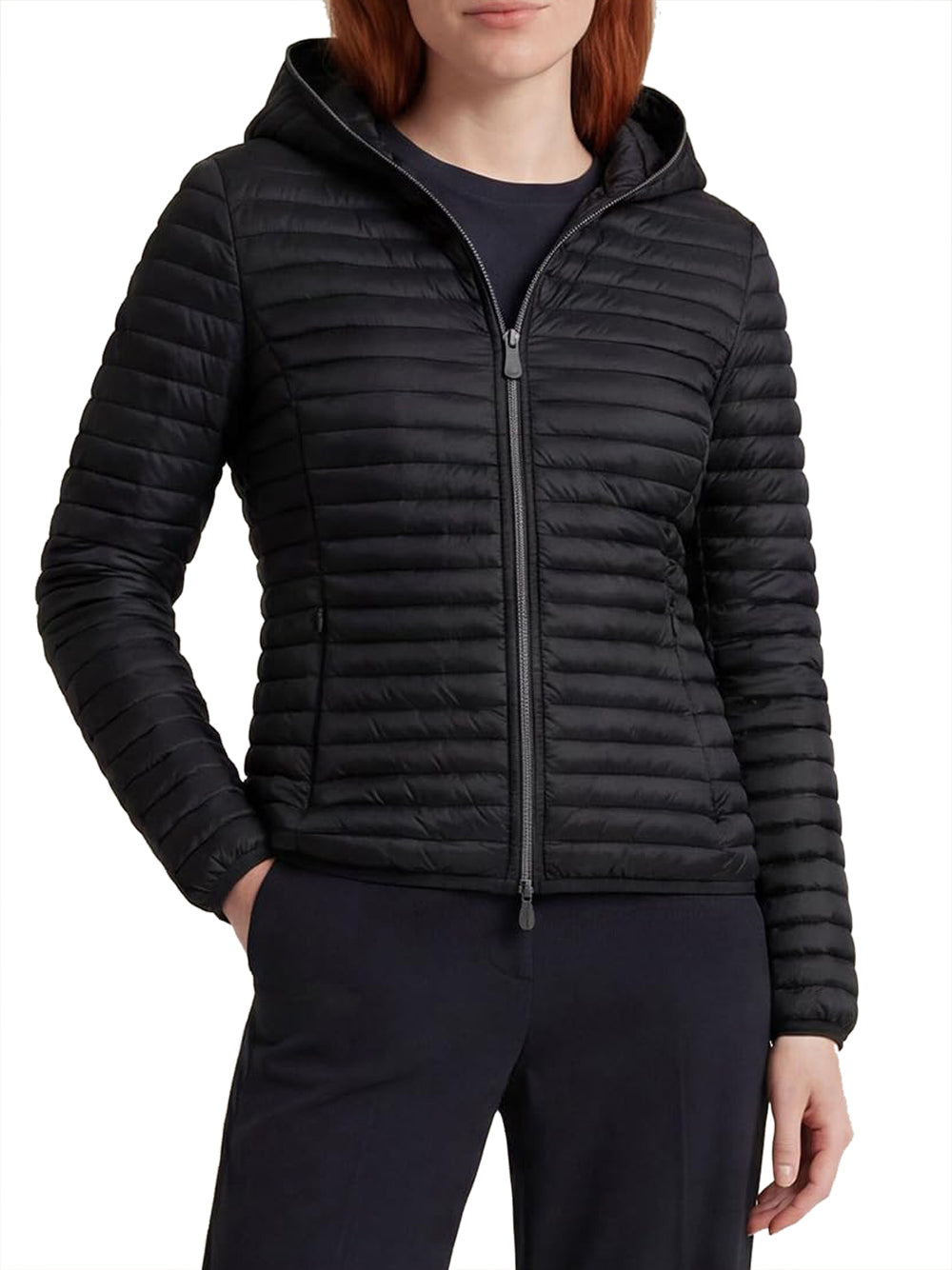 Save The Duck Giubbotto corto Donna Mod. D33620W ALEXA-IRIS 10000 Nero
