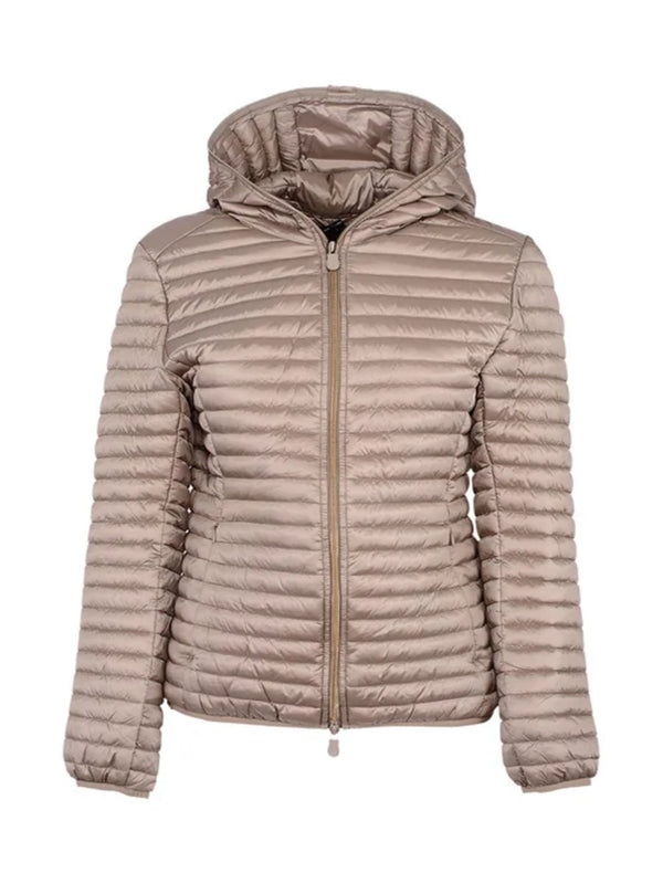 Save The Duck Giubbotto corto Donna Mod. D33620W ALEXA-IRIS 10010 Champagne