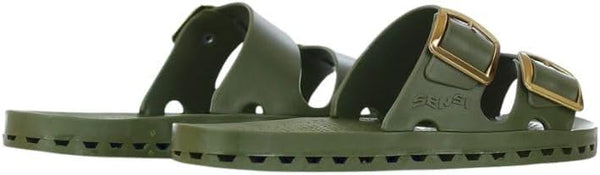 SENSI Ciabatta UNISEX Mod. JOLLA CITY 092 Kaki