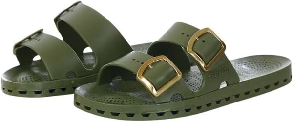 SENSI Ciabatta UNISEX Mod. JOLLA CITY 092 Kaki