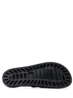 SENSI Ciabatta Unisex Mod. JOLLA FLAMINGO 001 Nero