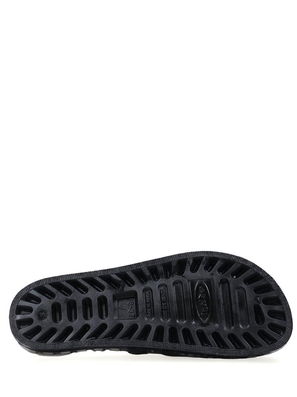 SENSI Ciabatta Unisex Mod. JOLLA FLAMINGO 001 Nero