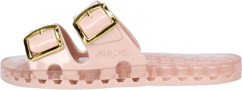 SENSI Ciabatta UNISEX Mod. JOLLA FLAMINGO 334 Cipria