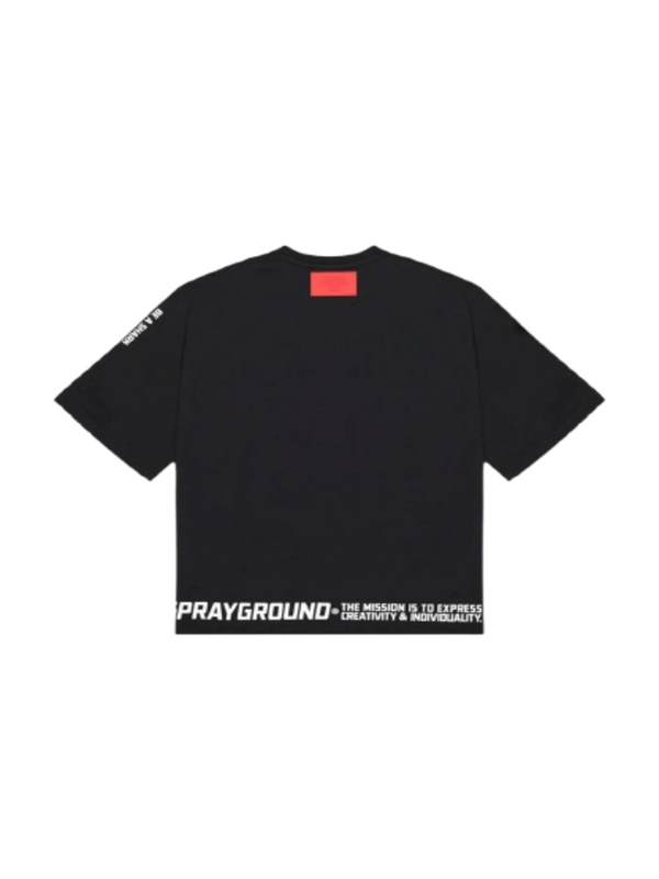Sprayground T-shirt UNISEX Mod. SP876 BLK Nero