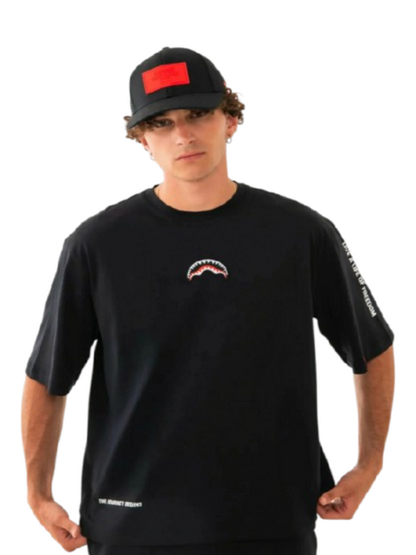 Sprayground T-shirt UNISEX Mod. SP876 BLK Nero