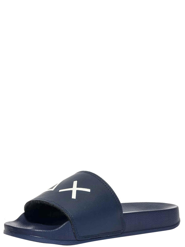 Sun68 Ciabatta Uomo Mod. BX36110 SLIPER LOGO 07 Blu