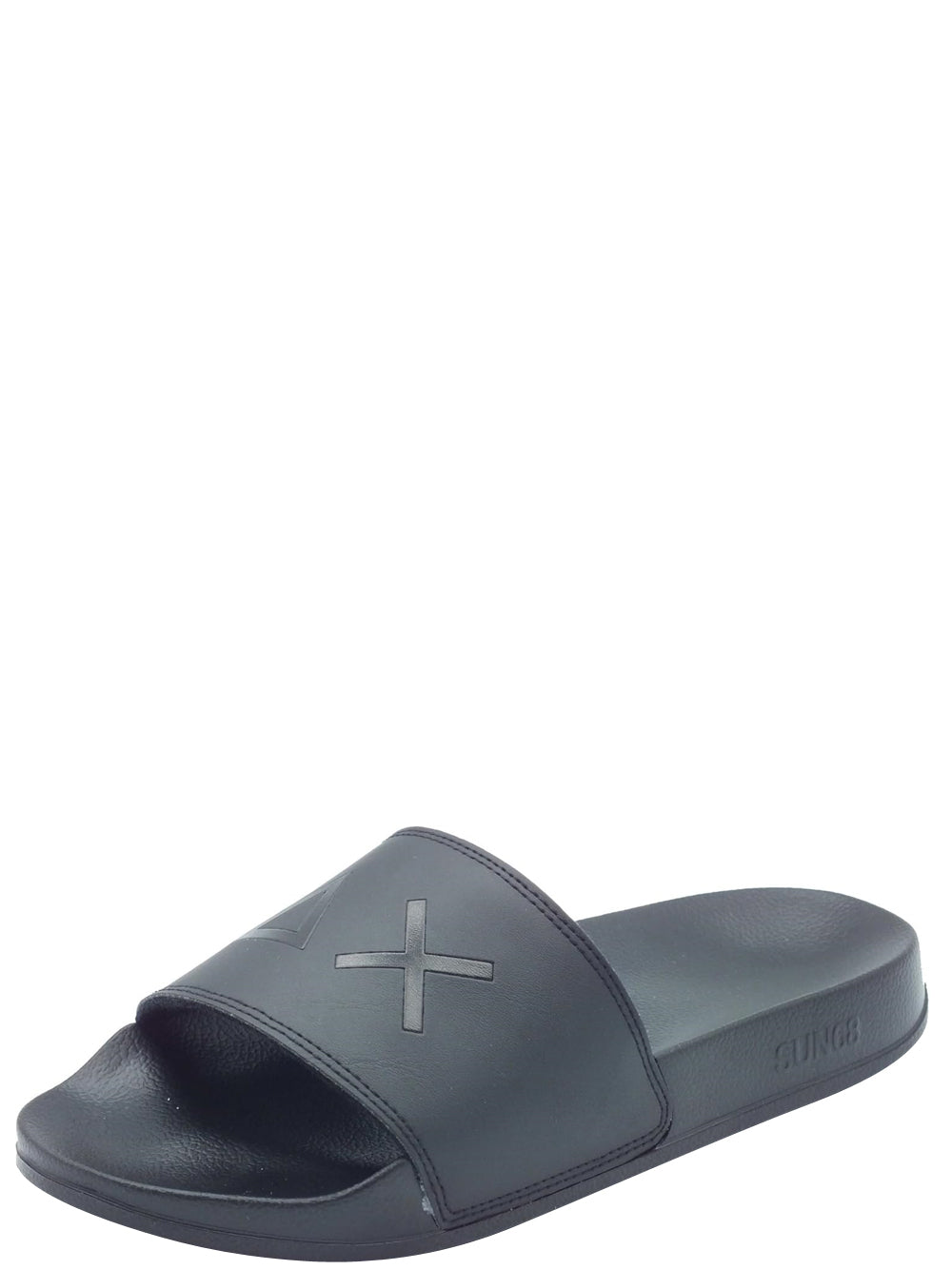Sun68 Ciabatta Uomo Mod. BX36110 SLIPER LOGO 11 Nero