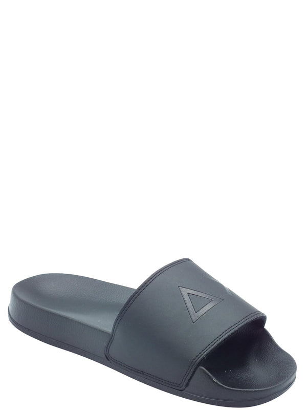 Sun68 Ciabatta Uomo Mod. BX36110 SLIPER LOGO 11 Nero