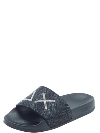 Sun68 Ciabatta Donna Mod. BX36211 SLIPPERS STRAS 11 Nero
