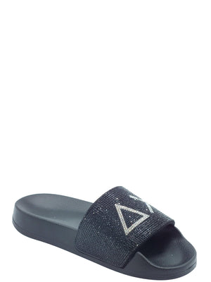 Sun68 Ciabatta Donna Mod. BX36211 SLIPPERS STRAS 11 Nero