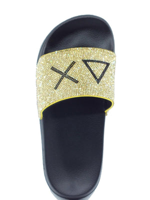 Sun68 Ciabatta Donna Mod. BX36211 SLIPPERS STRAS 1143 Oro