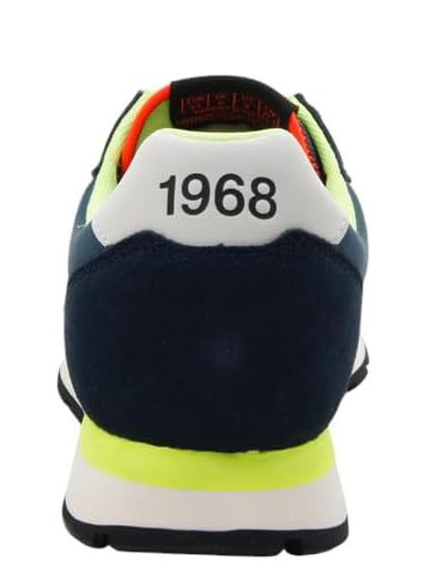 Sun68 Sneakers Uomo Mod. BZ36102 TOM FLUO 07 Blu
