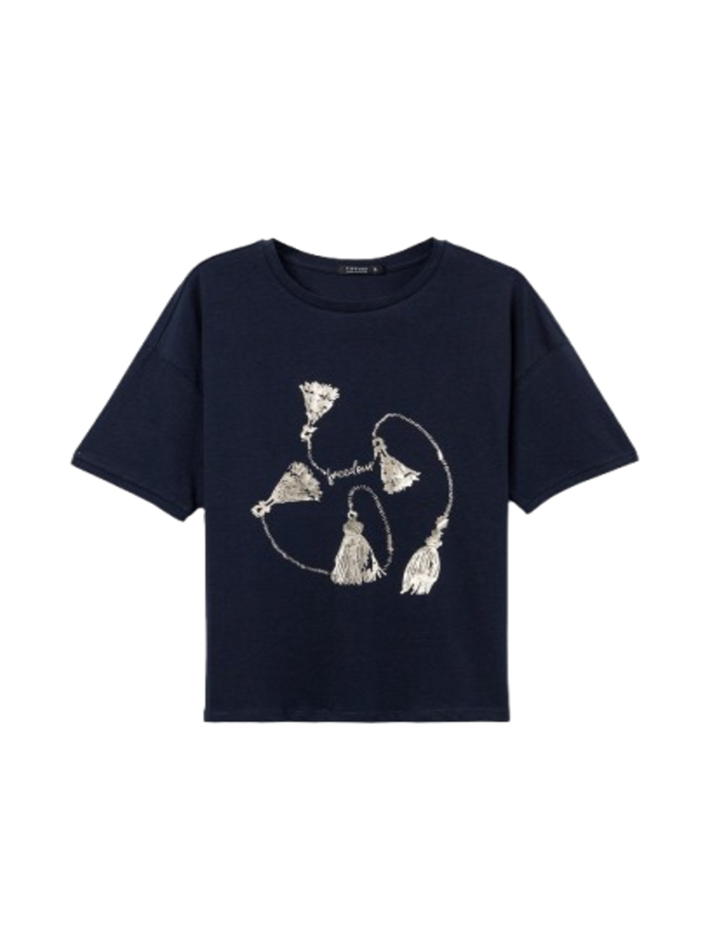 Tiffosi T-shirt Donna Mod. 10064537 MAIZENA_10 798 Lyons blue