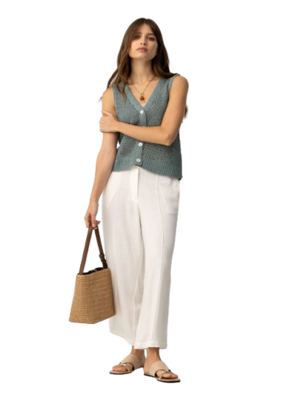 Tiffosi Pantalone Donna Mod. 10064595 JULIE_2 001 Bianco