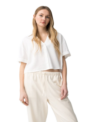 Tiffosi Blusa Donna Mod. 10064618 ACTIVEA_1 110 Bianco brillante