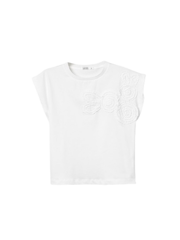Tiffosi T-shirt Donna Mod. 10064792 DRAGONAIR 001 Bianco