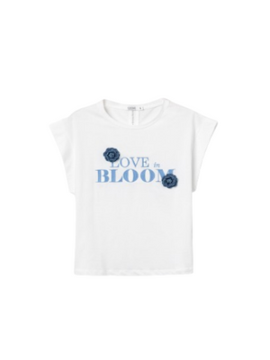 Tiffosi T-shirt Donna Mod. 10064802 BLISSEY 001 Bianco