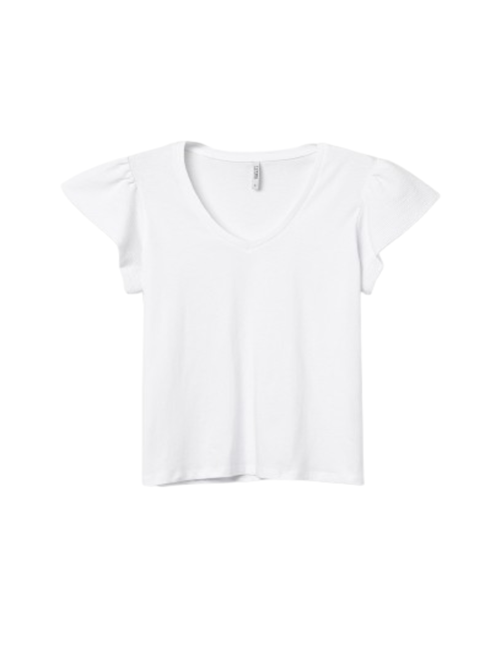 Tiffosi T-shirt Donna Mod. 10064841 KIRA_V_22 001 Bianco