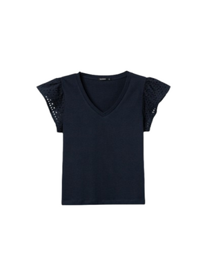 Tiffosi T-shirt Donna Mod. 10064849 GRACIOSA_V_6 798 Lyons blue