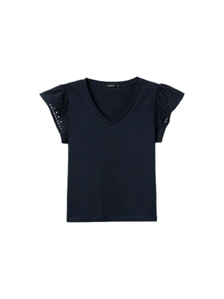 Tiffosi T-shirt Donna Mod. 10064849 GRACIOSA_V_6 798 Lyons blue