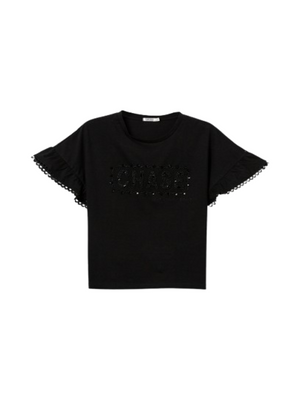 Tiffosi T-shirt Donna Mod. 10065007 NOEMIA 000 Nero