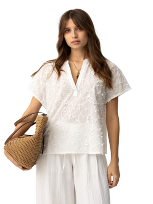 Tiffosi T-shirt Donna Mod. 10065059 ESBELTA 110 Bianco brillante
