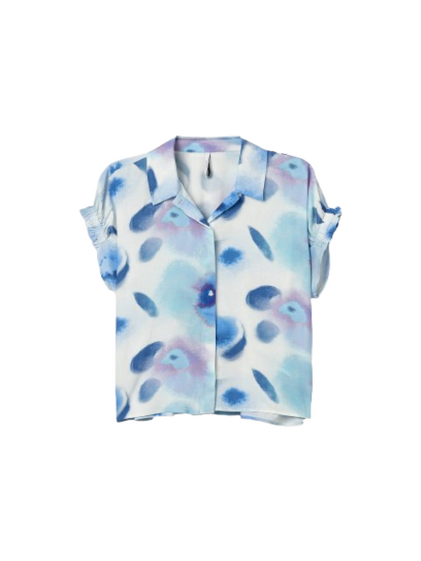 Tiffosi Camicia m/c Donna Mod. 10065209 PETALA_2 001 Bianco