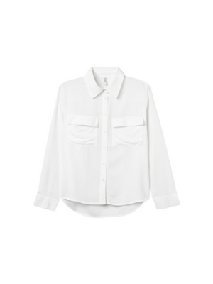Tiffosi Camicia Donna Mod. 10065216 RAIDER_5 110 Bianco brillante