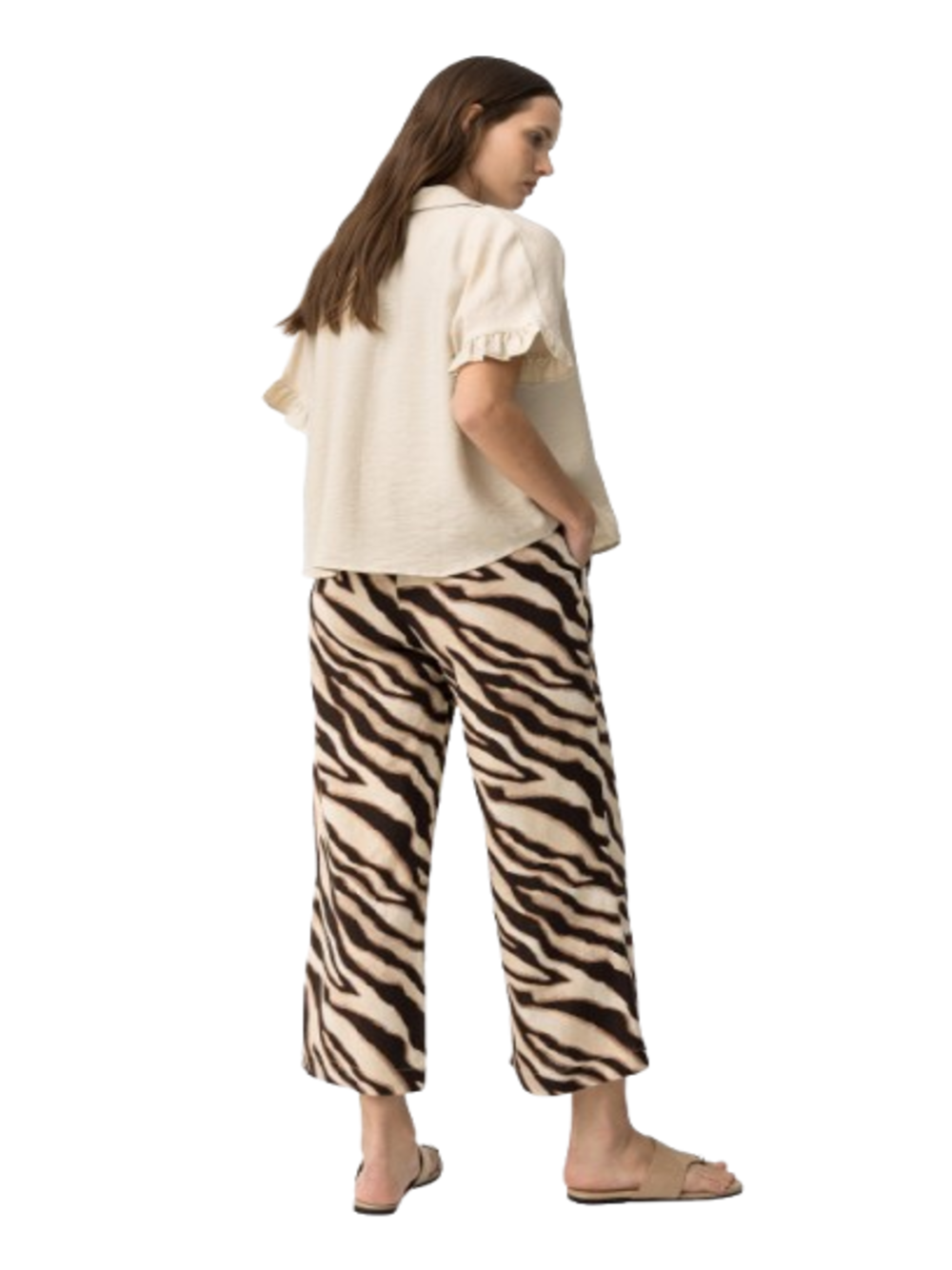 Tiffosi Pantalone Donna Mod. 10065609 JOANA_6 290 Cioccolato