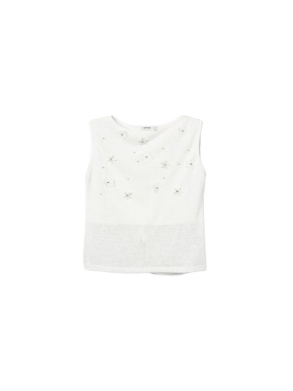 Tiffosi Top Donna Mod. 10065791 ADIRA 001 Bianco