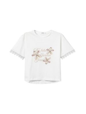 Tiffosi T-shirt Donna Mod. 10065851 COMFEY 110 Bianco brillante