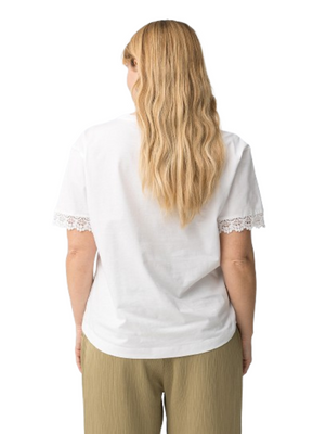 Tiffosi T-shirt Donna Mod. 10065851 COMFEY 110 Bianco brillante